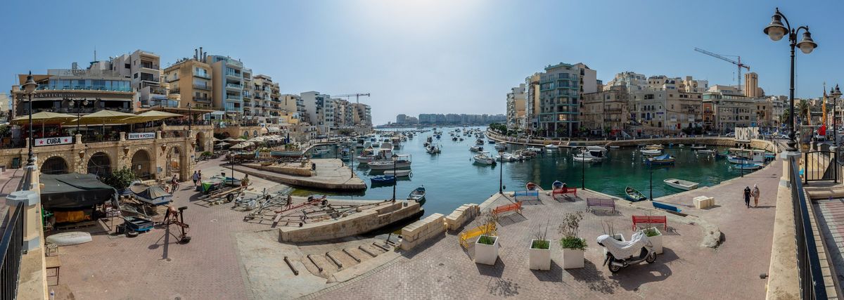 Die Spinola Bay in St Julian's